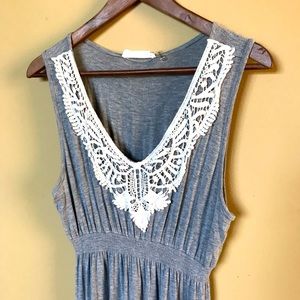 🤍Love Tree Gray Maxi Dress 🤍